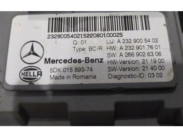 Přístrojová deska Mercedes-Benz SL AMG R232 2023 A2329005402