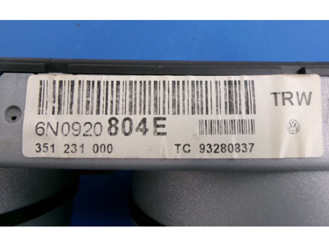 Přístrojová deska Volkswagen Polo III 6N 6N2 6NF 2000 6N0920804E, 6N0920804E