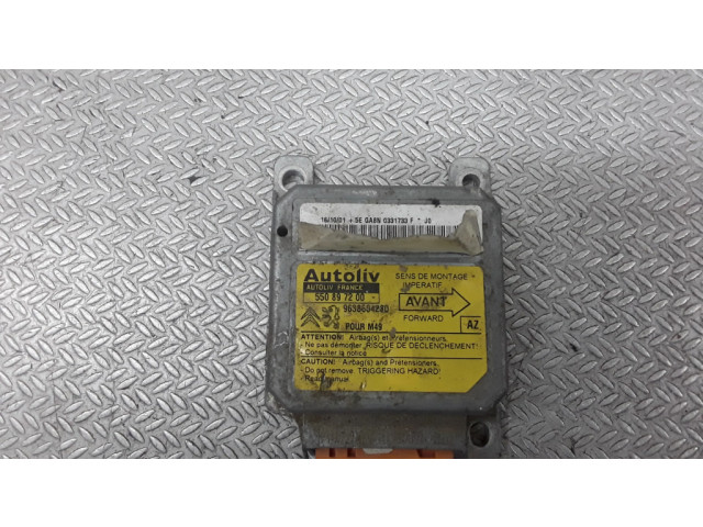 Блок подушек безопасности 550897200, 9638604280 Citroen Berlingo