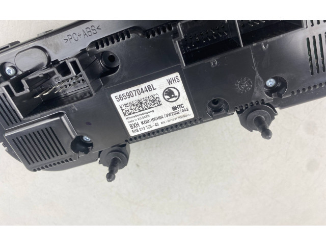 Блок управления климат-контролем 565907044BL   Skoda Karoq