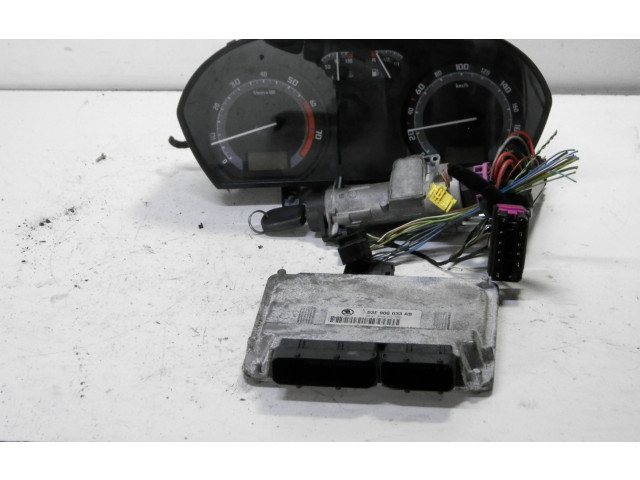 Комплект блоков управления 03E906033AB, 03E906033AB Skoda Fabia Mk1 (6Y)