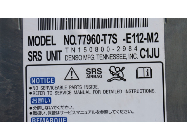 Блок подушек безопасности    Honda HR-V