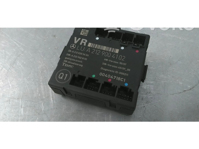 Блок управления дверью A2129004102, A2129004502 Mercedes-Benz GLK (X204)