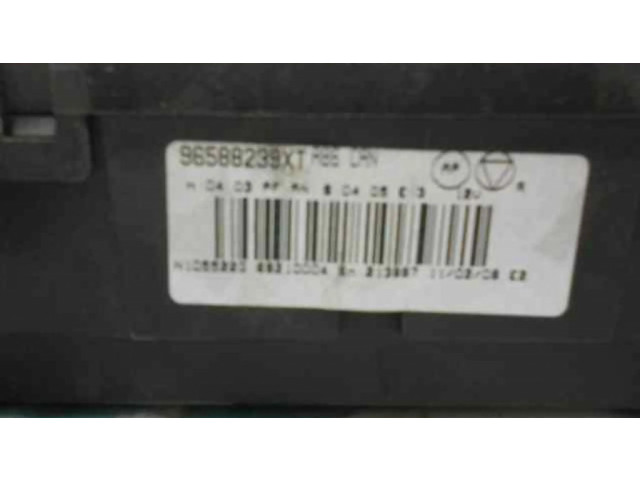 Блок управления климат-контролем 96588239XT, VALEO Citroen C2