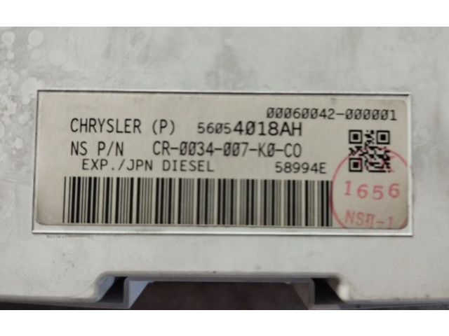 Панель приборов 56054018AH Jeep Grand Cherokee (WK)