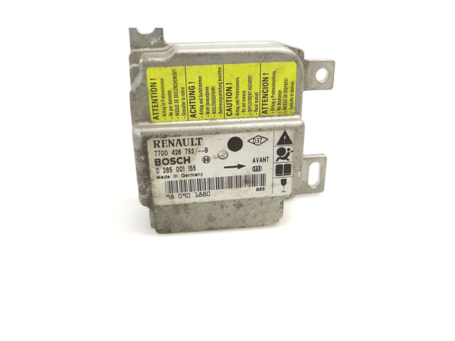 Блок управления надувных подушек 7700426752B, 0285001155 Renault Clio I