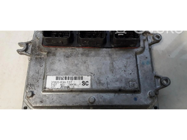 Блок управления двигателя 37820r3ae51, 37820-r3a-e51 Honda Accord