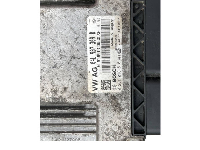 Блок управления двигателя 04L907309B, 0281018510 Skoda Octavia Mk3 (5E)