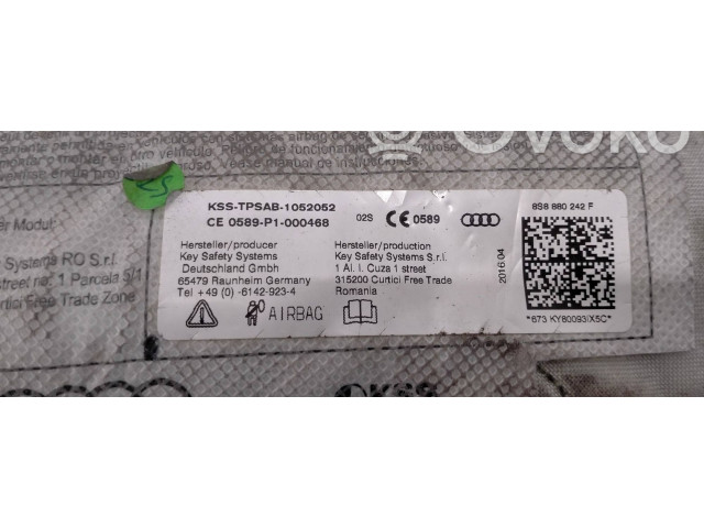Подушка безопасности в сиденье 8S8880242F Audi TT TTS RS Mk3 8S