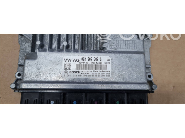 Блок управления двигателя 06M907309G, 0261S18084   Audi Q5 SQ5