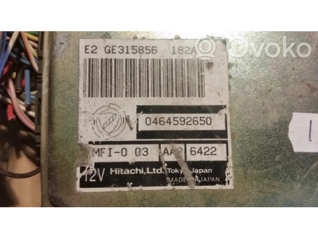 Блок управления двигателя 0464592650, MFI003 Fiat Bravo - Brava