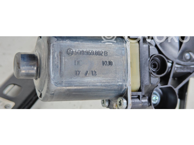 Электрический механизм для подъема окна без двигателя 5E0837462 Skoda Octavia Mk3 (5E)