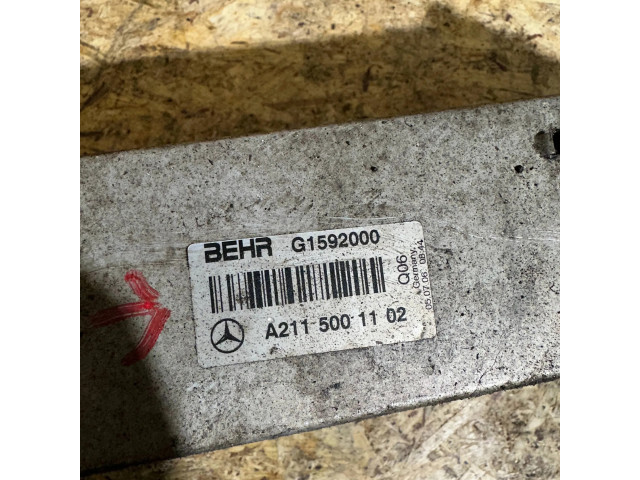 Интеркулер  A2115001102, G1592000   Mercedes-Benz E W211 2.7
