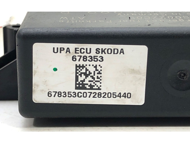 Блок управления парковки 1K0907379 Skoda Octavia Mk2 (1Z)