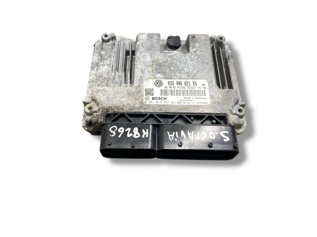 Комплект блоков управления 03G906021AB, 03G906021SS   Skoda Octavia Mk2 (1Z)