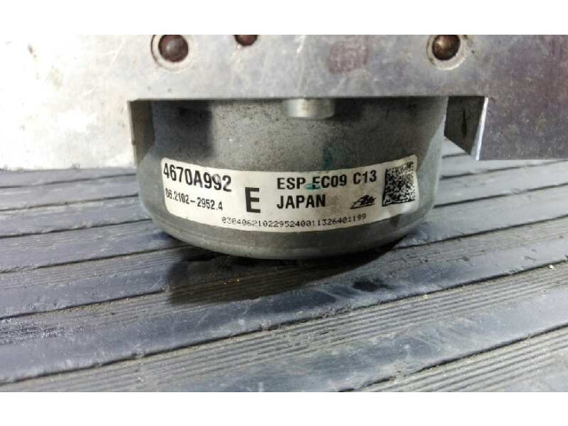 Блок АБС 4670A992, P3-A8-23-2 Mitsubishi Outlander 2013 - 2021 года