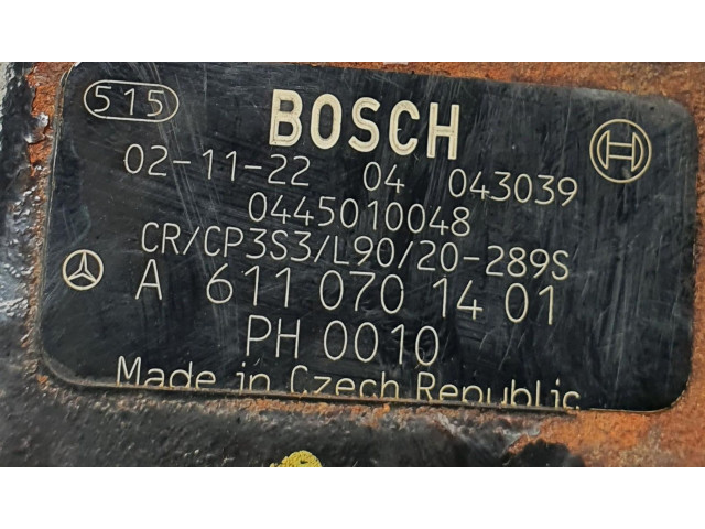 Vstřikovací čerpadlo A6110701401 Mercedes-Benz S W220