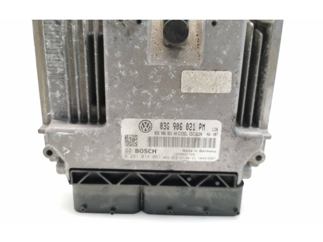 Блок управления двигателя 03G906021PM Volkswagen Golf SportWagen