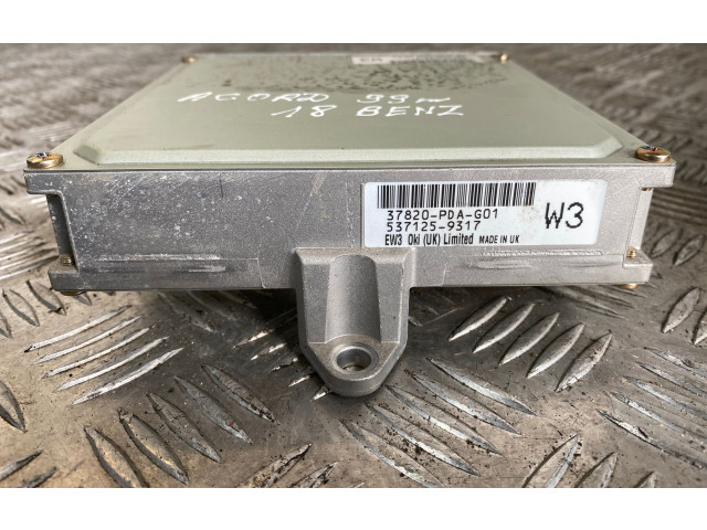 Блок управления двигателя 37820PDAG01, 5371259317 Honda Accord