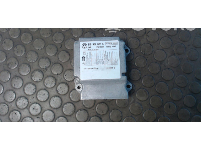 Блок подушек безопасности 1K0909605S Skoda Octavia Mk2 (1Z)