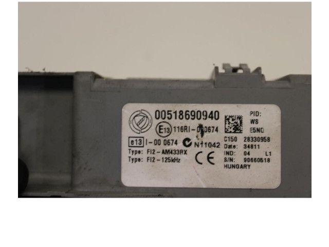 Pojistková skříňka 00518690940 Fiat Punto (199) 2012