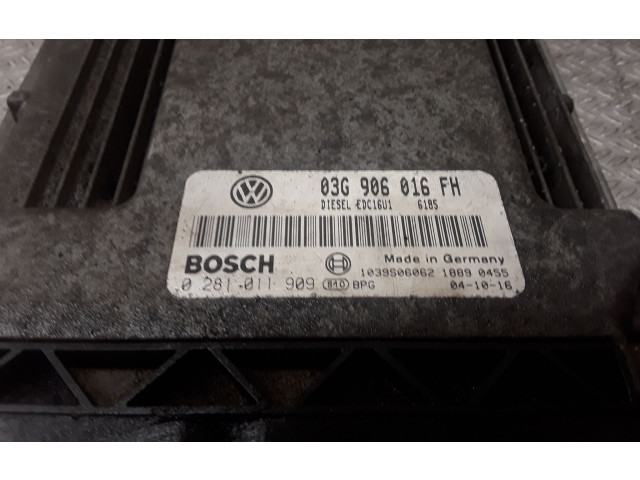 Řídící jednotka 03G906016FH, 0281011909 Seat Toledo III (5P) 2004