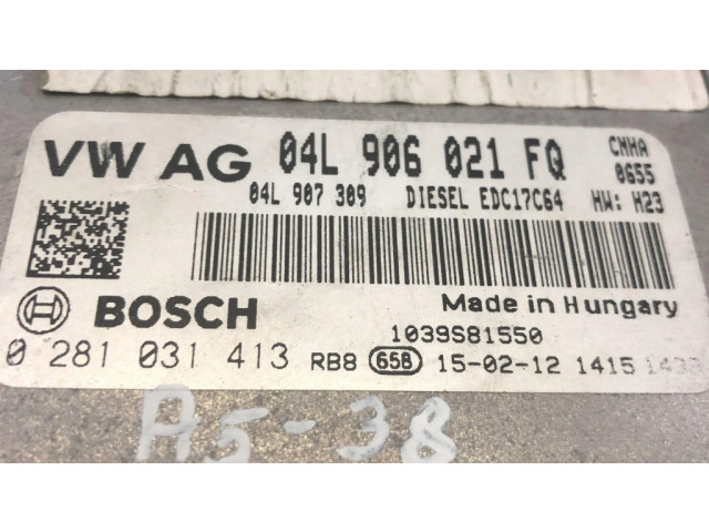 Řídící jednotka 04L906021FQ, 0281031413 Audi A6 S6 C7 4G 2015