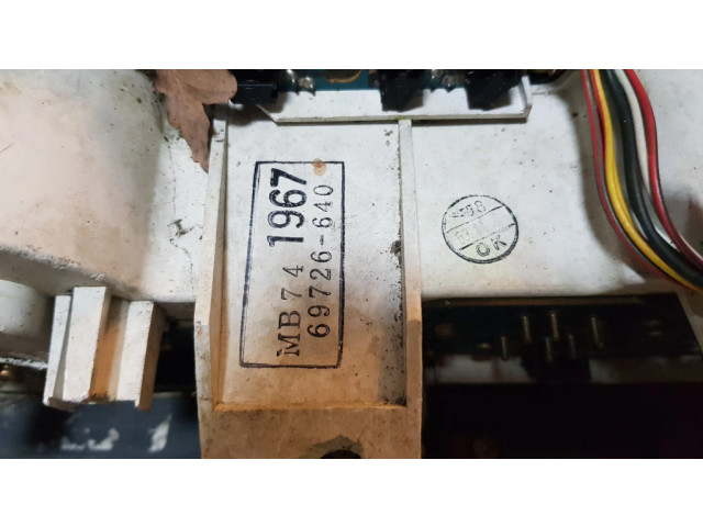 Přístrojová deska  Mitsubishi Pajero 1990 MB741967, 69726640  