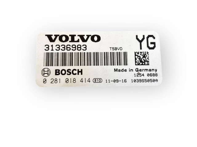 Блок управления двигателя 31336983, 1039S50500   Volvo V70