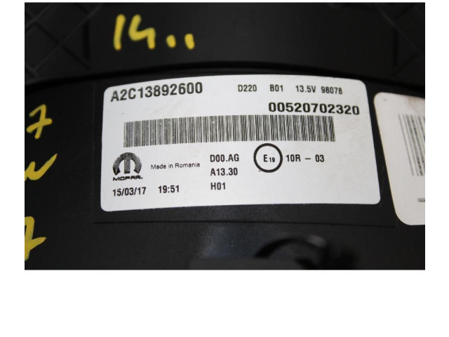 Панель приборов 00520702320   Fiat 500L       