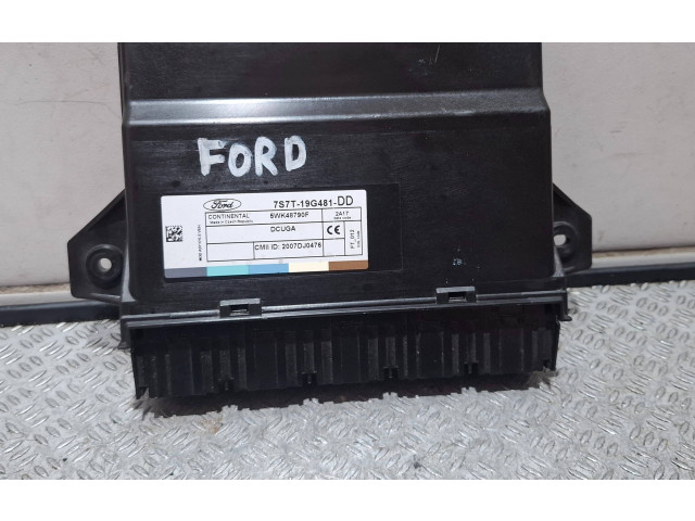 Блок комфорта 7S7T19G481DD Ford S-MAX