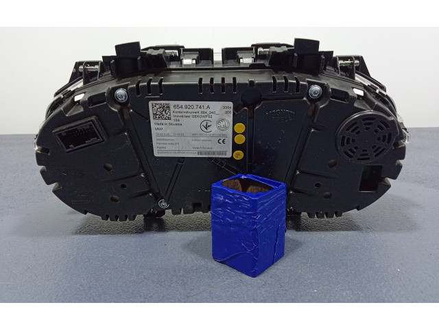 Спидометр (приборный щиток) 654920741A, 654920741A Skoda Citigo