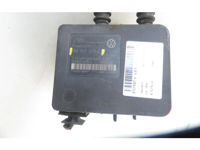 Блок АБС 1K0614517M, 1K0907379Q Skoda Octavia Mk2 (1Z) 2004 - 2013 года