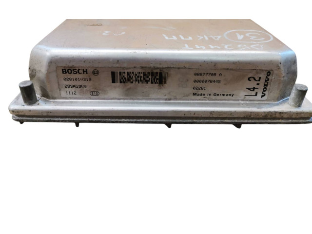 Блок управления двигателя 08677708A, 02261 Volvo V70