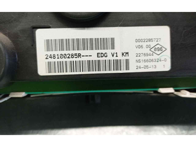 Панель приборов 248100285R Dacia Dokker