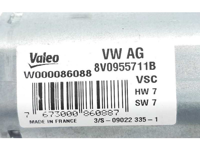 Двигатель стеклоочистителя заднего стекла  8V0955711B, W000096088   Audi A1 