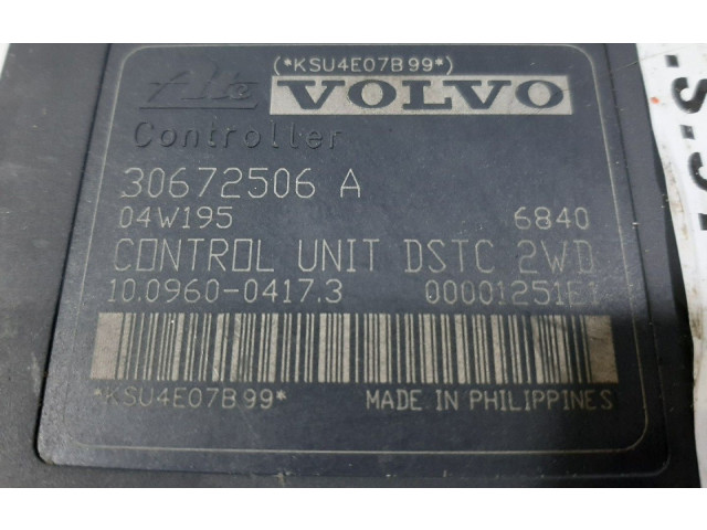 Jednotka ABS 30672506A, 4N51-2C405-EB   Volvo S40 2003