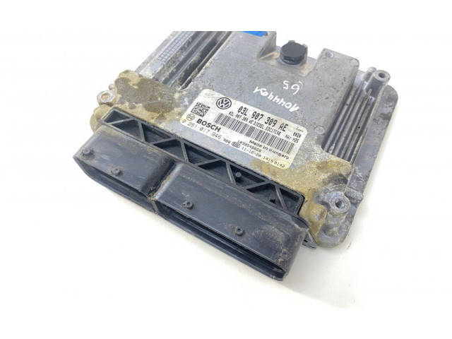 Řídící jednotka 0281016374, 03L906018BG Volkswagen Tiguan 2012
