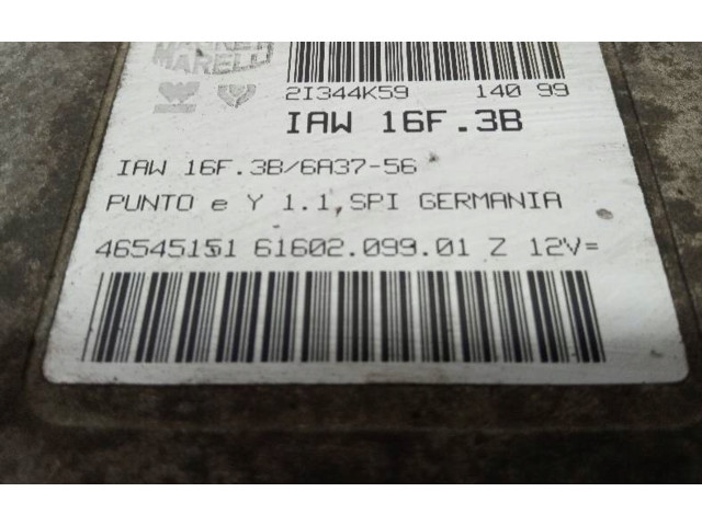 Řídící jednotka IAW16F.3B 46545151 Fiat Punto Evo 1998