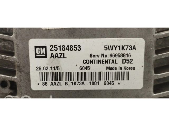 Блок управления двигателя 25184853   Chevrolet Spark