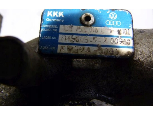 Турбина Skoda Fabia Mk1 (6Y) 038753016L