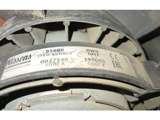 Вентилятор радиатора     9828719880, 85886    Citroen C4 Grand Picasso 