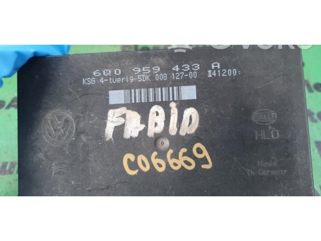 Блок комфорта 6Q0959433A, 6Q0959433A. Skoda Fabia Mk1 (6Y)
