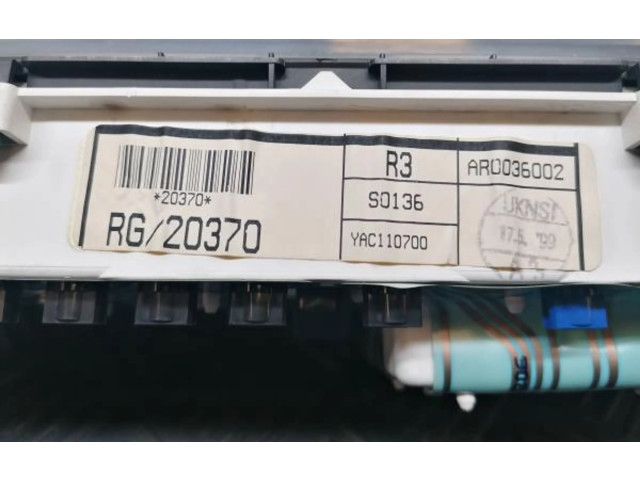 Панель приборов AR0036002, YAC110700 Rover 200 XV