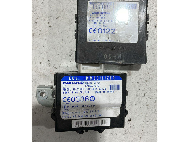 Комплект блоков управления 89560-B1280, 89560-B1280 Daihatsu Materia