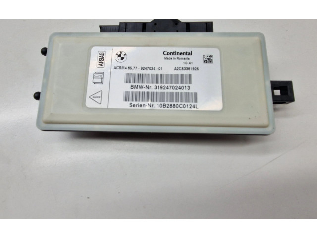 Блок управления надувных подушек 9247024 BMW X3 F25