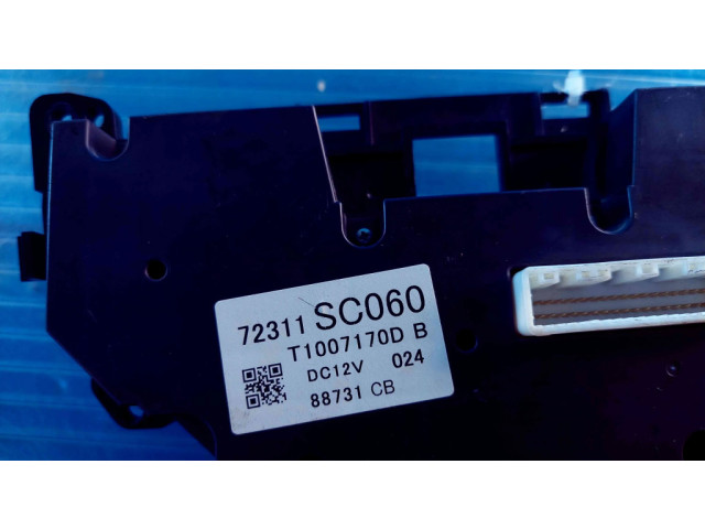 Блок управления климат-контролем 72311SC060, 88731   Subaru Forester SH
