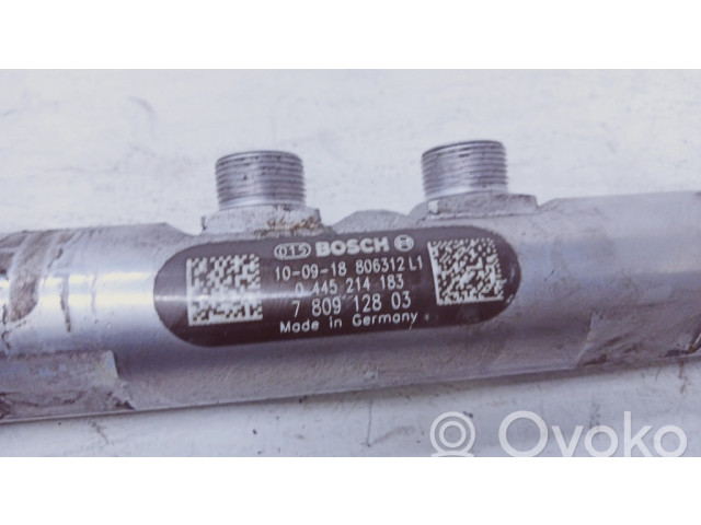 Vstřikovací lišta 780912803, 0445214183 BMW 5 F10 F11 pro naftový motor 2.0 N47D20C 1295