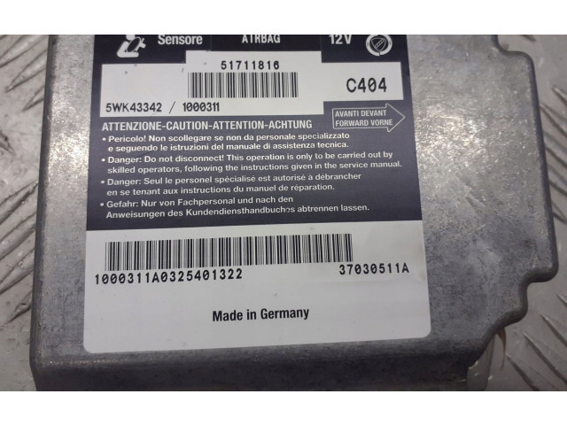 Блок подушек безопасности 51711816   Fiat Stilo