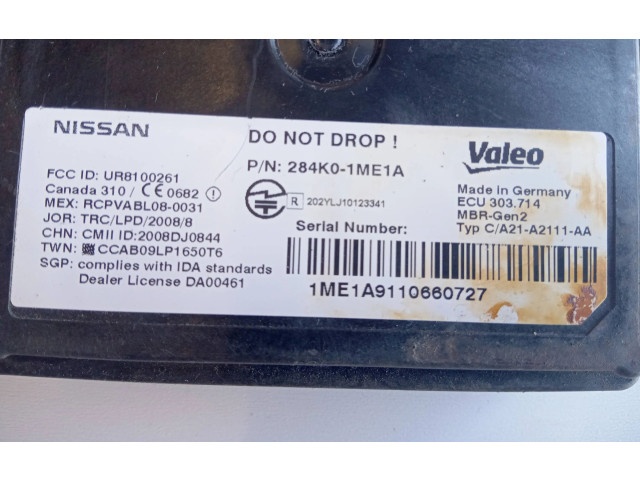 Датчик слепых зон 284K0-1ME1A Infiniti Q70 Y51